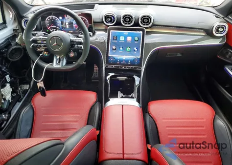 2023 Mercedes-Benz C 43 Amg z USA, uszkodzony, nr VIN W1KAF8HB7PR101944